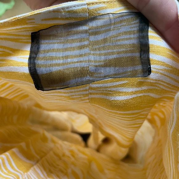 Reformation Canon Dress in Yellow Grain 0 - Picture 11 of 12